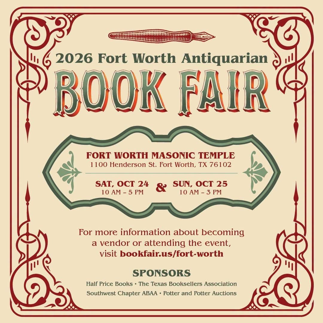 Fort Worth Antiquarian Book Fair