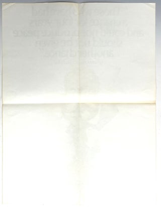 Original AFL-CIO Anti-Nixon Political Poster