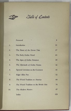 Supernatural Horror in Literature