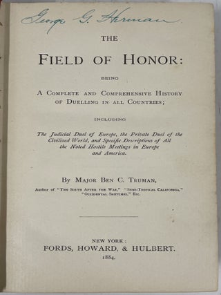 The Field of Honor