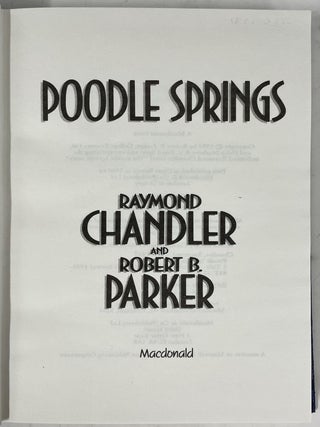 Poodle Springs