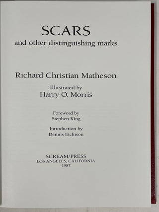 Scars and Other Distinguishing Marks