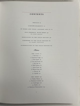 Of Birds and Texas