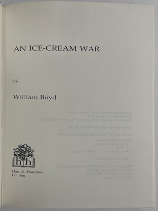 An Ice-Cream War