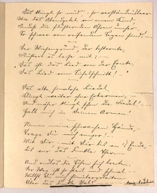 Ein Erntelied (A Harvest Song)