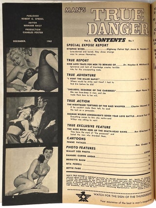 True Danger Magazine, Vol. 2, No. 1. December, 1962