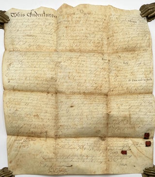 Item #1290 Vellum Indenture Dated April 8th, 1774. Pennsylvania Lancaster
