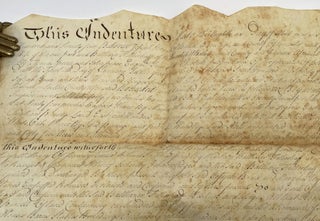 Vellum Indenture Dated April 8th, 1774
