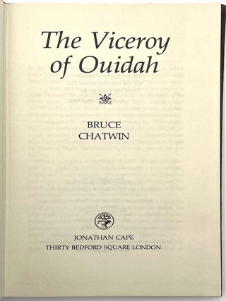 The Viceroy of Oidah
