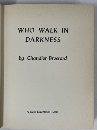 Who Walk in Darkness