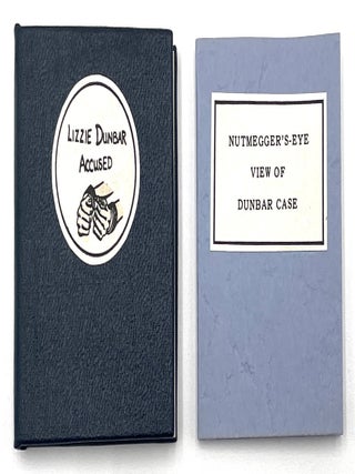 Item #1331 The Saga of Lizzie Dunbar, or, Crime and punishment in the sedate village of...