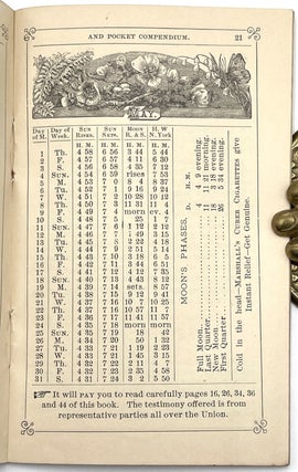 Marshall’s Almanac and Pocket Compendium for 1909