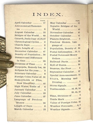 Marshall’s Almanac and Pocket Compendium for 1909