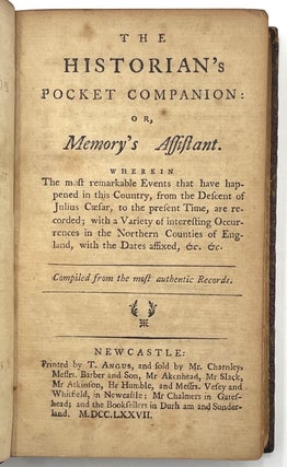 The Historian’s Pocket Companion