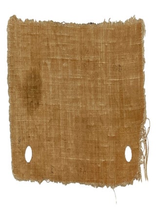 Original Segment of Wing Fabric from Plane of Swiss Aviator Paul Wyss