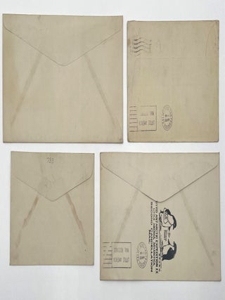 Byrd Antarctic Expedition II: Group of Four Stamped Postal Envelopes, 1934 – 1935