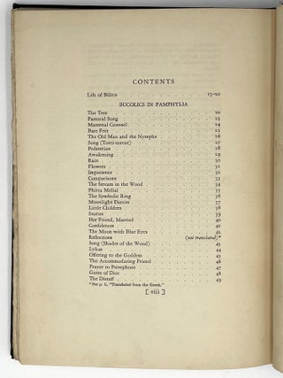 The Songs of Bilitis [Signed by Willy Pogany]