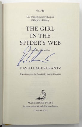 The Girl in the Spider's Web (Signed)