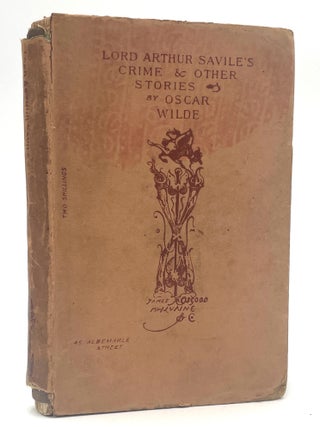 Item #1438 Lord Arthur Savile's Crime & Other Stories. Oscar Wilde