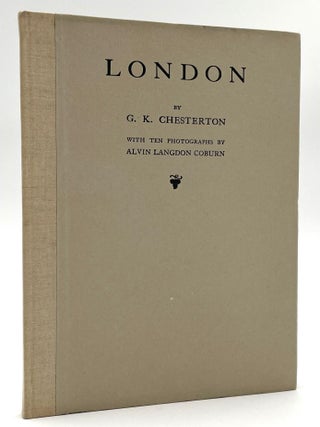 Item #1439 London. G. K. Chesterton