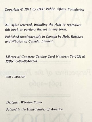 The Vantage Point (Inscribed)