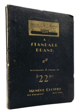Item #1455 Fabric Sample Album, circa 1920. Monroe Clothes