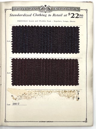 Fabric Sample Album, circa 1920