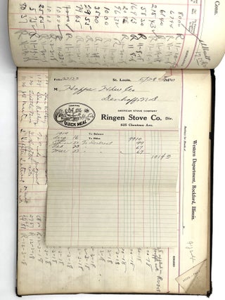 Security Insurance Company Manuscript Payment Ledger, 1918 – 1922