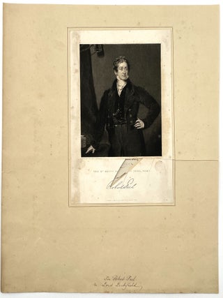 Autograph Letter Signed to Lord Lichfield, Sept. 12, 1838