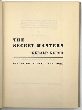 The Secret Masters