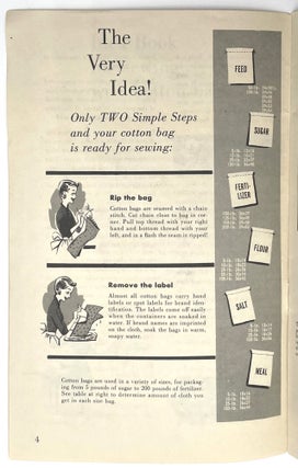 Idea Book for Sewing with Cotton Bags