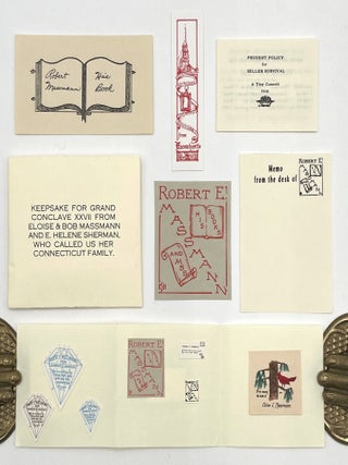 Item #1511 Keepsake for Grand Conclave XXVII, 2009. Robert E. Massmann