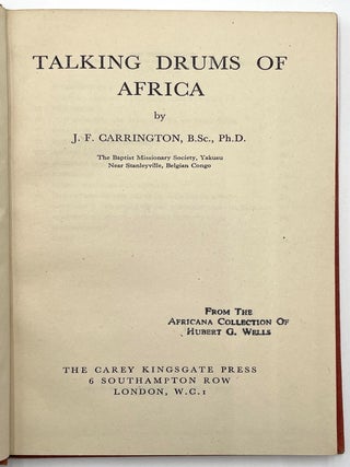 Talking Drums of Africa