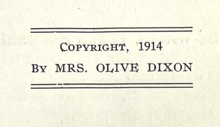 Life and Adventures of "Billy" Dixon of Adobe Walls, Texas Panhandle.