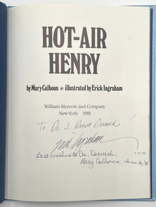 Original Art: “The Big Bird circled,” Preliminary Pencil Sketch from Hot Air Henry by Mary Calhoun, 1980
