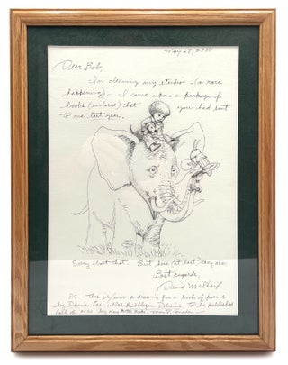 Inscribed Original Drawing for Bubblegum Delicious by Dennis Lee, May 27, 2000