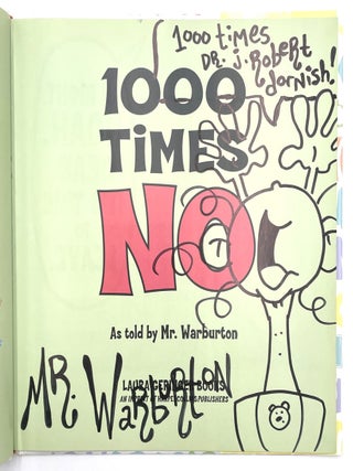 Illustration for p. 9 from his book, A Thousand Times No, Circa 2007