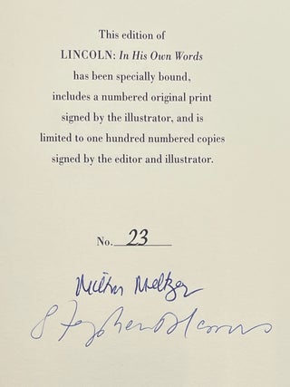 Lincoln: In His Own Words