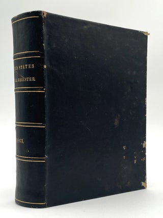 Item #1656 United States Official Register (1863). Department of the Interior