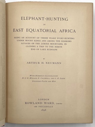 Elephant Hunting in East Equatorial Africa
