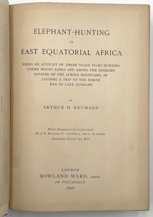 Elephant Hunting in East Equatorial Africa