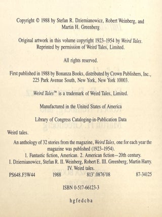 Weird Tales