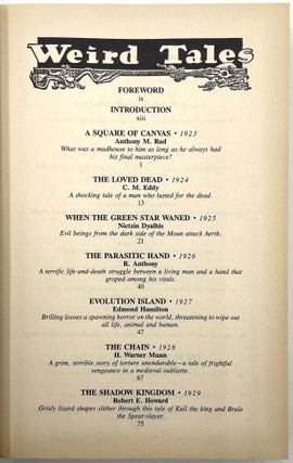 Weird Tales