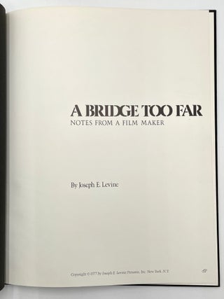 A Bridge Too Far
