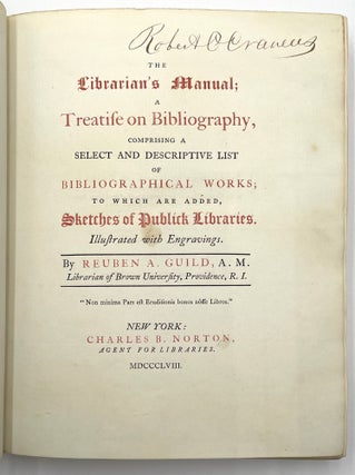 The Librarian's Manual