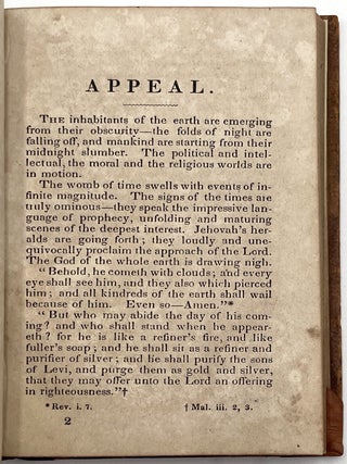 An Appeal to Christians, on the Subject of Slavery
