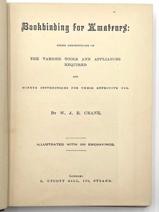 Bookbinding for Amateurs