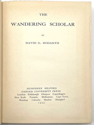 The Wandering Scholar