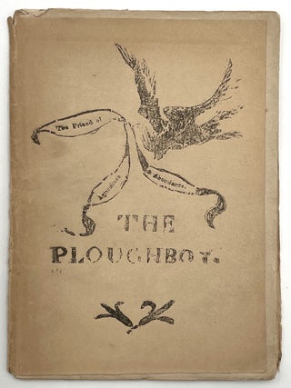 Item #1797 The Ploughboy. Rev. William Cook