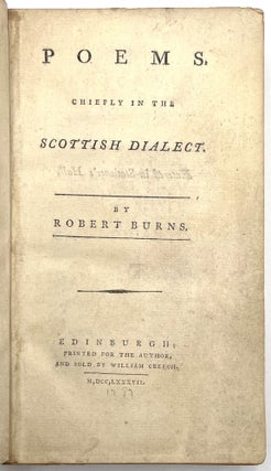 Poems Chiefly in the Scottish Dialect